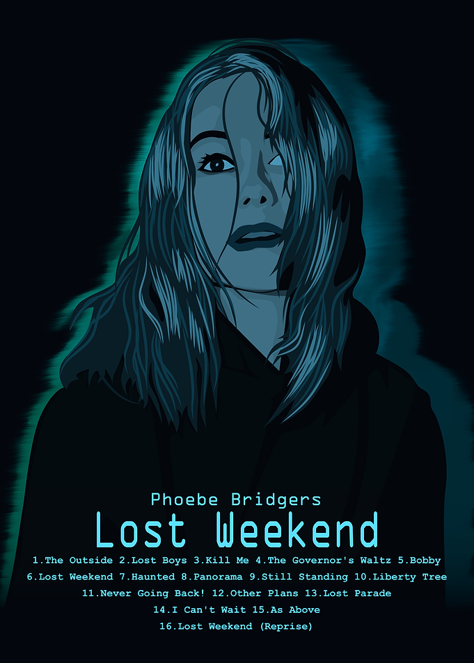 Phoebe Bridgers Lost Weekend Album Poster