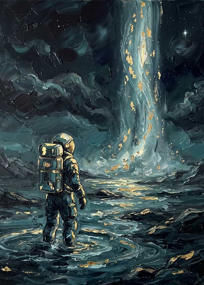 Interstellar Astronaut — The Golden Falls