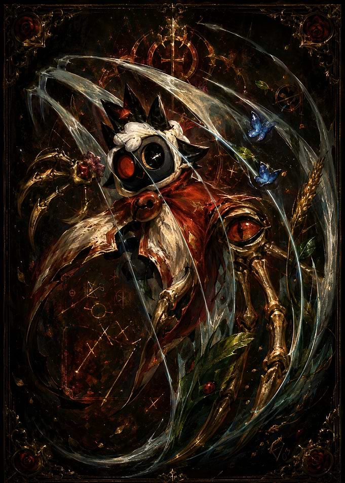 Cult of the Lamb Dark Fantasy Art