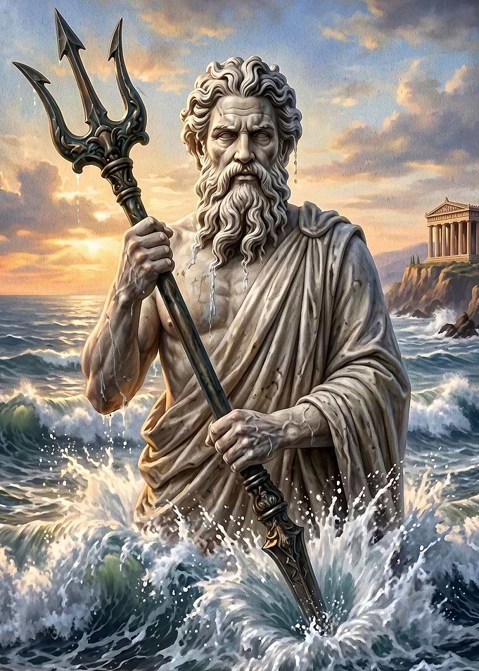 Poseidon God of the Sea