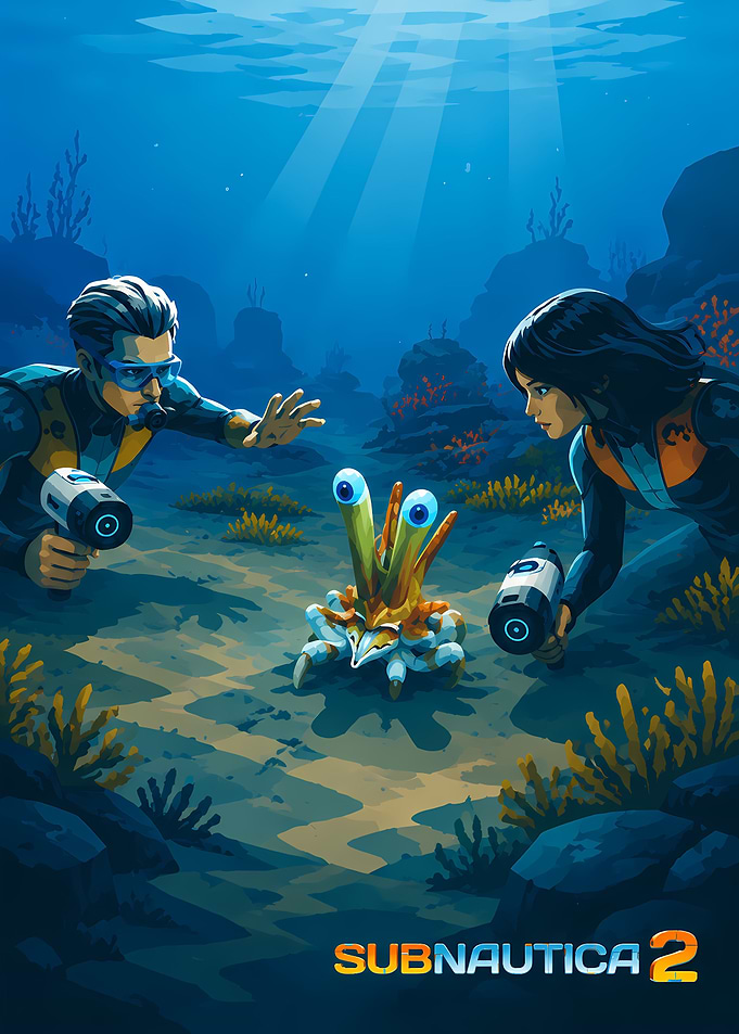 Subnautica 2 Underwater Exploration Poster