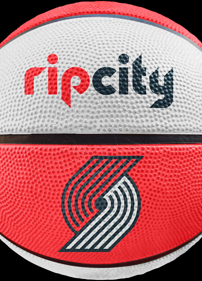 Portland Trailblazers Basketball Emblem