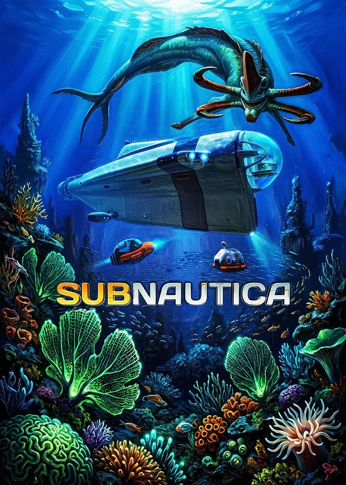 Subnautica Game Poster