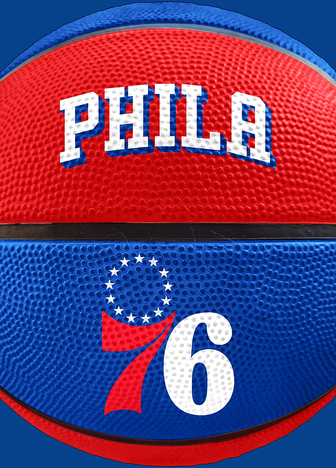 Philadelphia 76ers Basketball Emblem