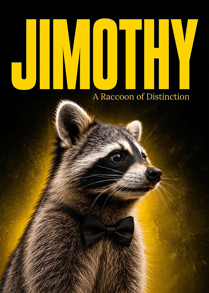 Jimothy the Dapper Raccoon animals