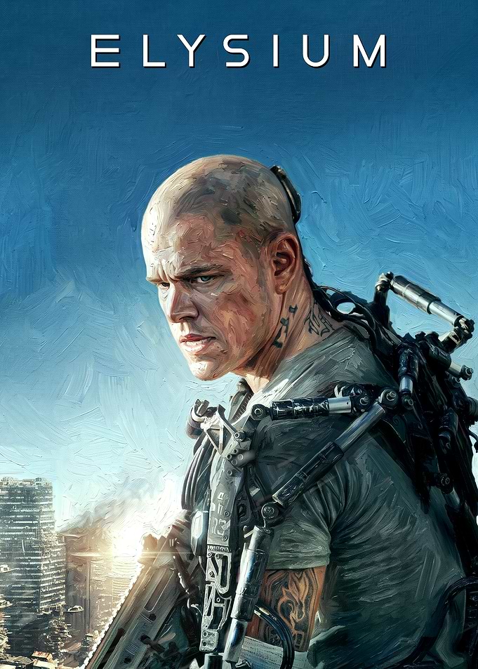 Elysium Movie Poster Art