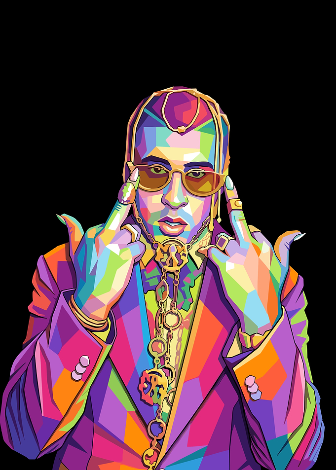 Bad Bunny Portrait