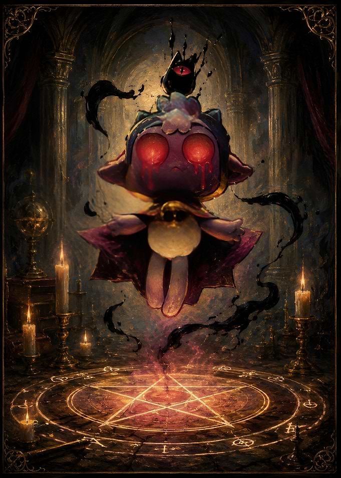 Dark Ritual Summoning Cute Creature