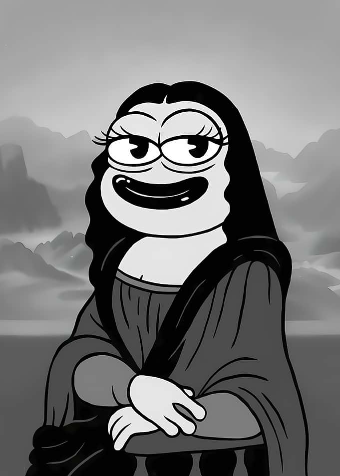 Pepe the Frog Mona Lisa Parody