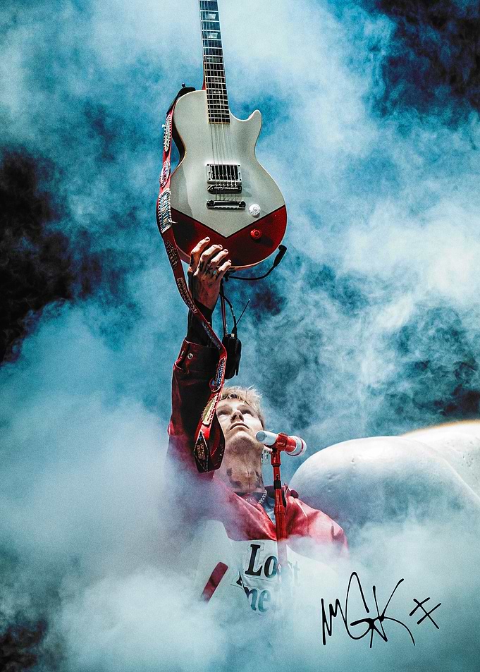 Machine Gun Kelly Guitar Performance
