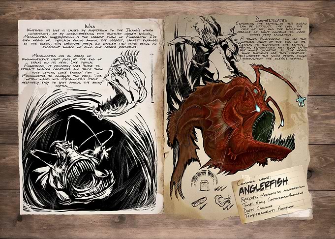 ARK Survival Evolved Anglerfish Dossier