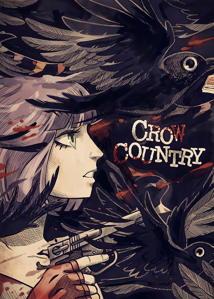 Crow Country Game Poster Art