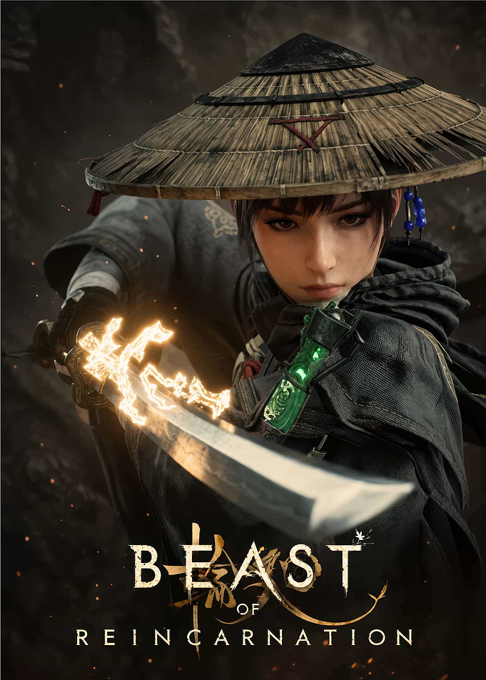 Beast of Reincarnation Warrior Poster