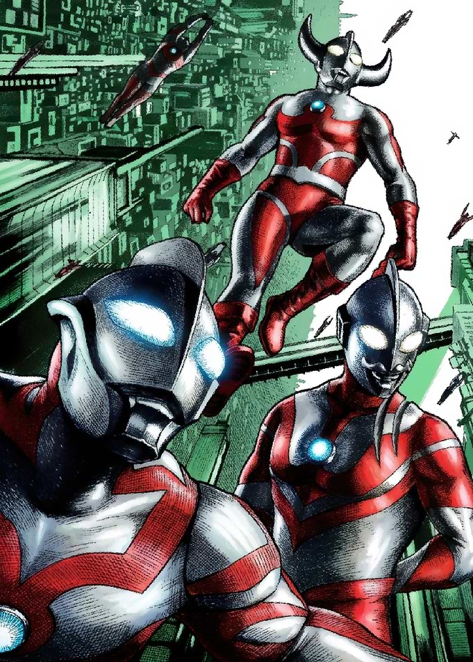 Ultraman Brothers in Action