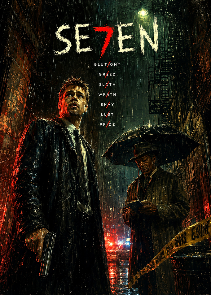 Se7en Movie Poster