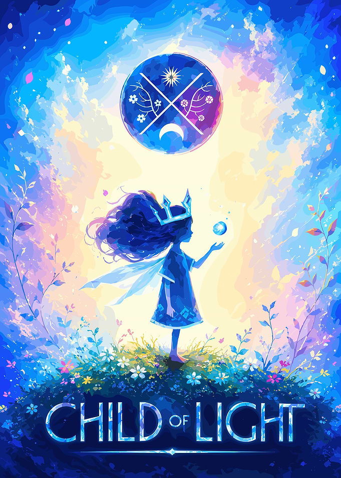 Child of Light Game Poster