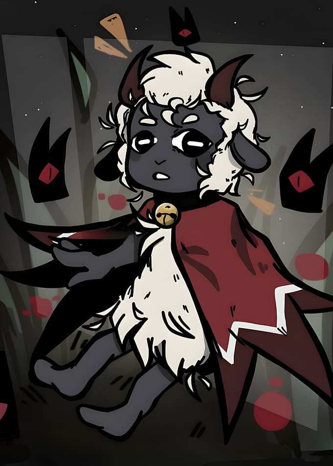 Cult of the Lamb Character Art