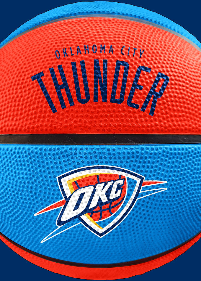Oklahoma City Thunder Basketball Emblem