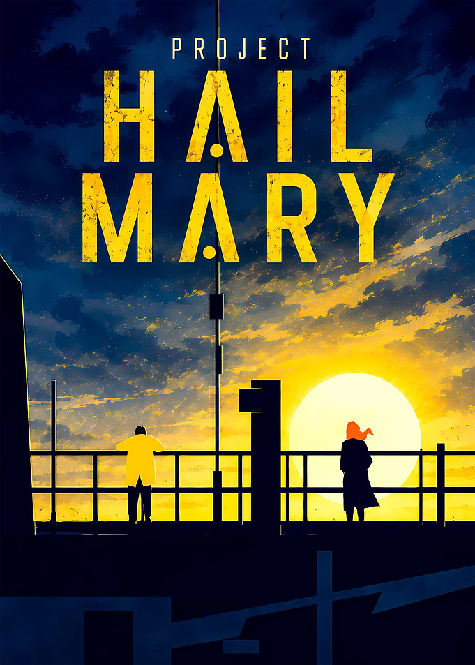 Project Hail Mary Book Poster