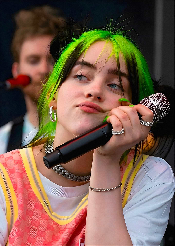 Billie Eilish Performing Live on Stage