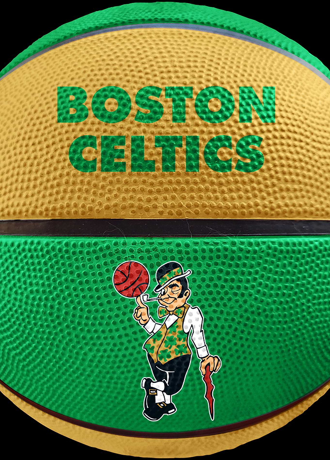 Boston Celtics Basketball Emblem