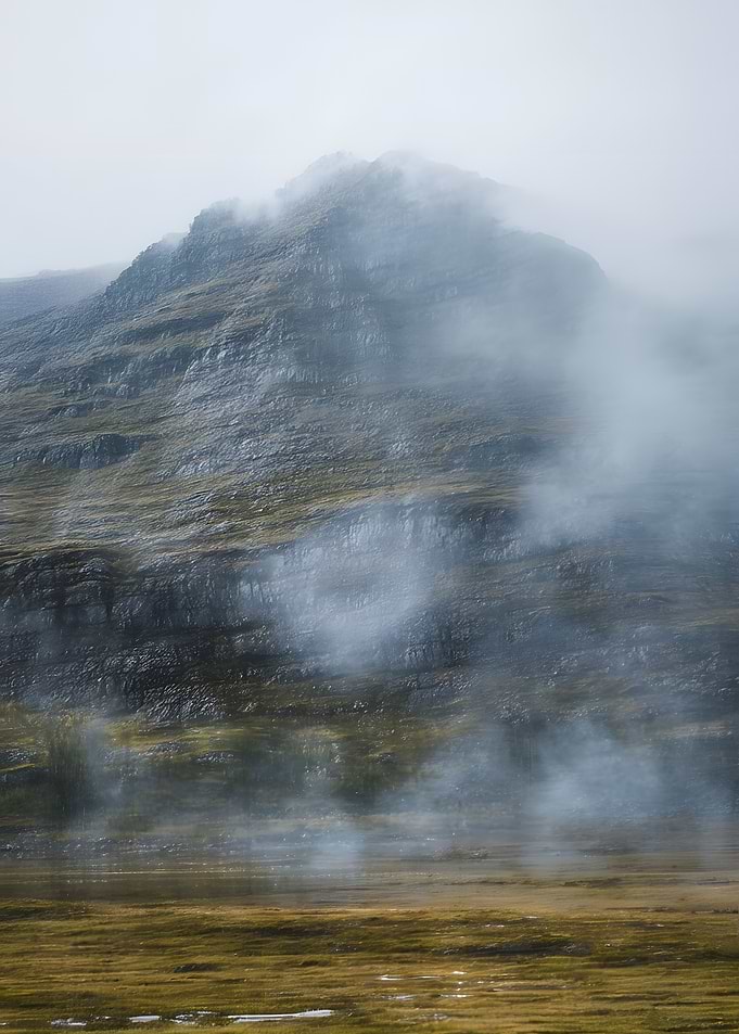 Misty Mountain Landscape