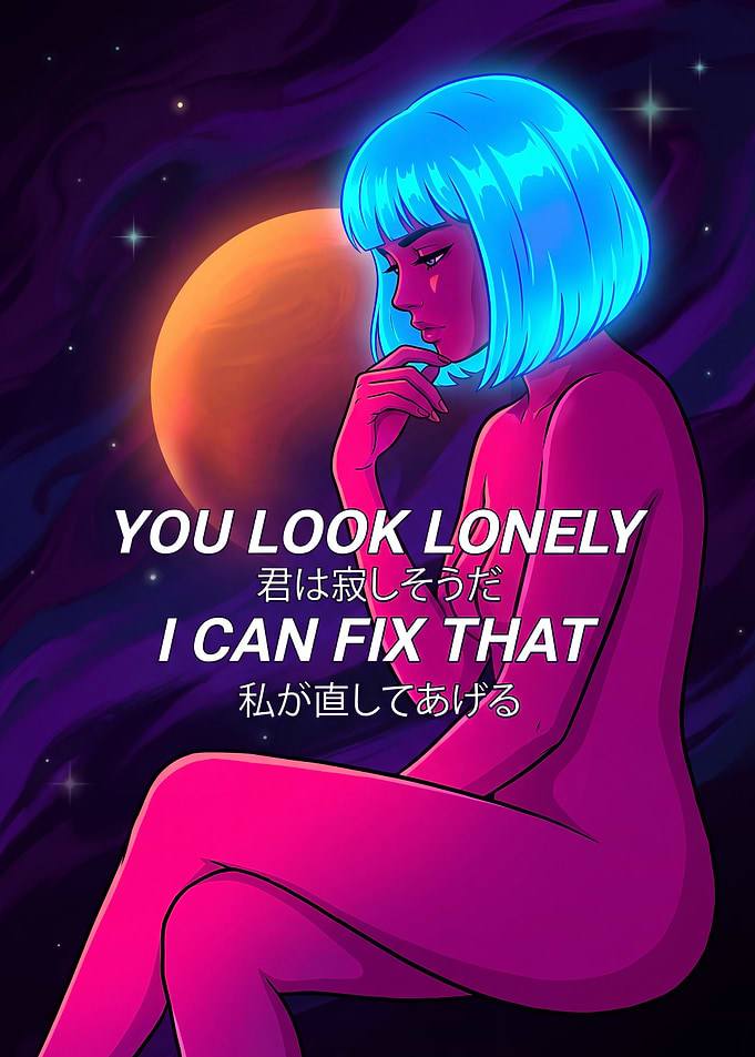 Blade Runner 2049 Joi Fan Art