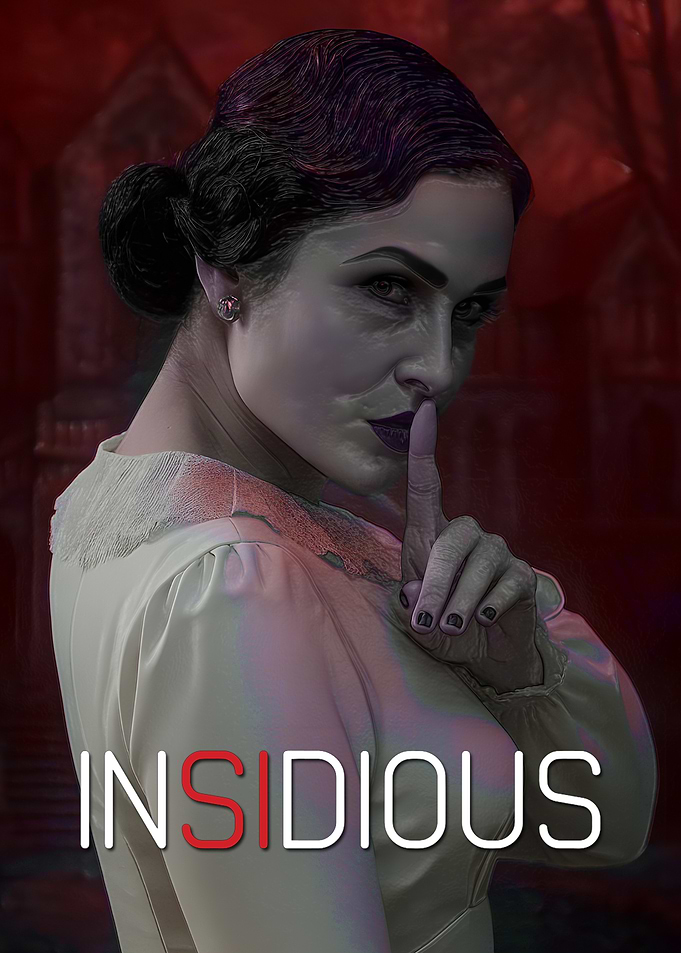 Insidious Movie Poster Featuring Bride in Black