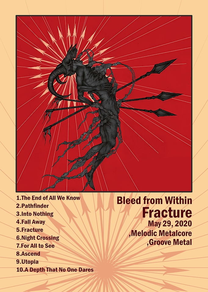 Bleed from Within Fracture Album Art