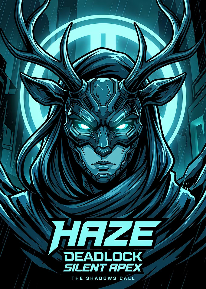 Haze Deadlock Silent Apex Gaming Poster