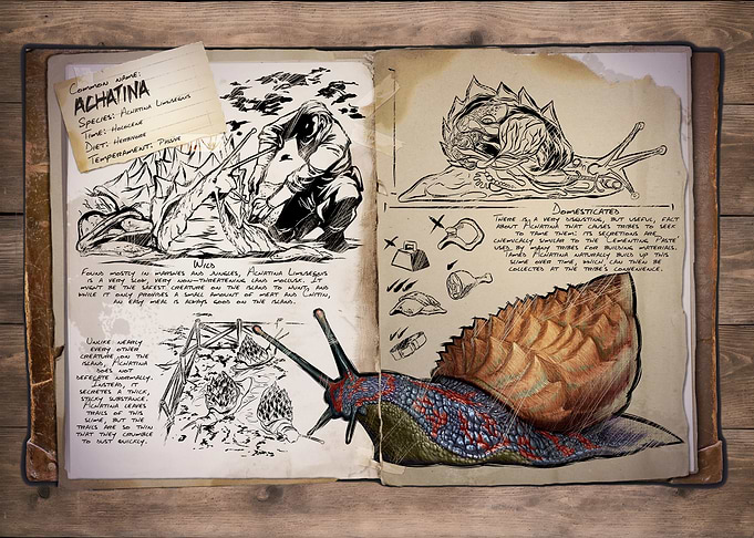 ARK: Survival Evolved Achatina Dossier