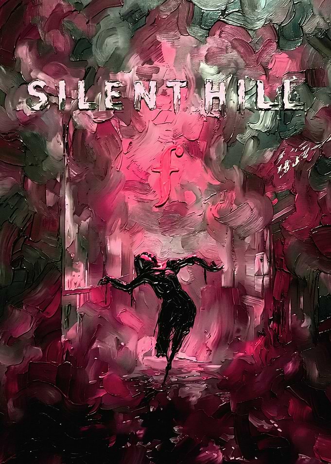 Silent Hill f Oil Painting