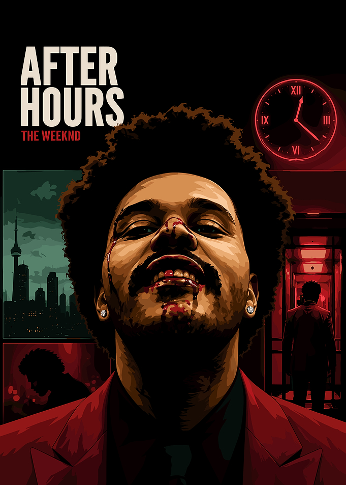 The Weeknd After Hours Poster
