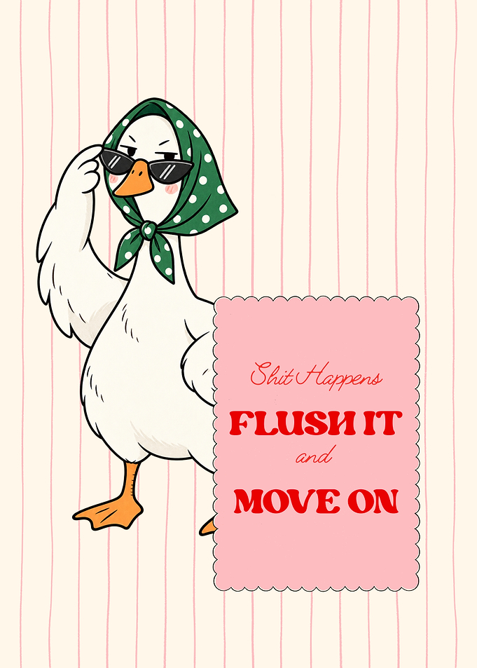 Funny Goose Motivational Poster