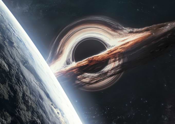 Gargantua Black Hole from Interstellar