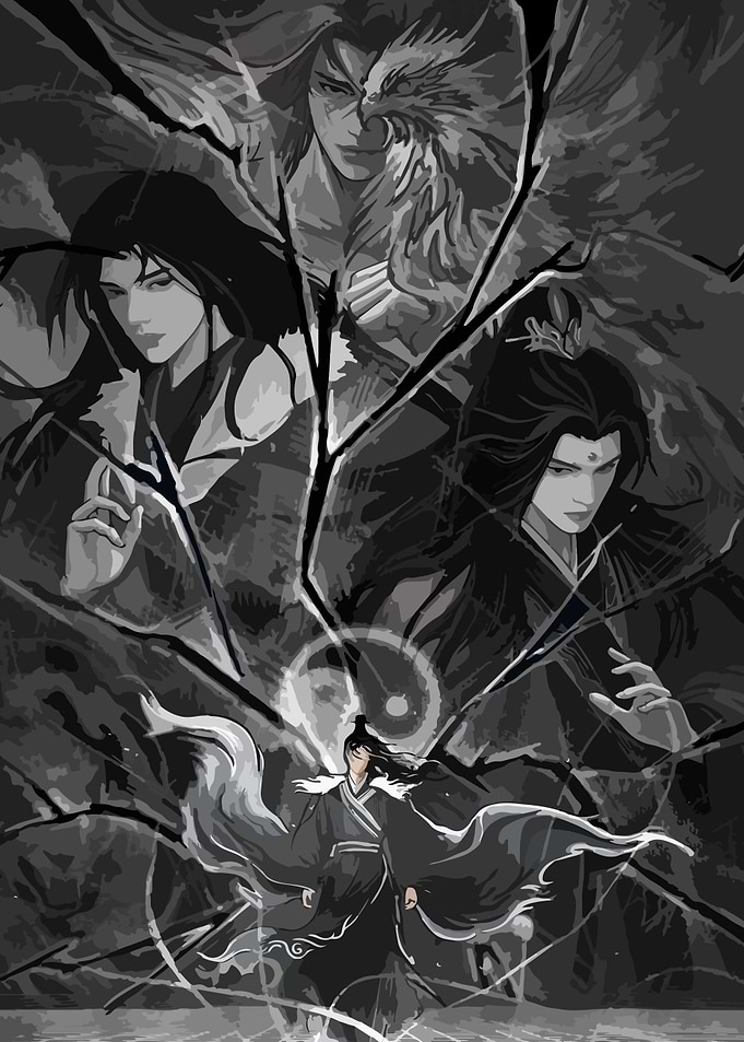 Mo Dao Zu Shi Character Illustration