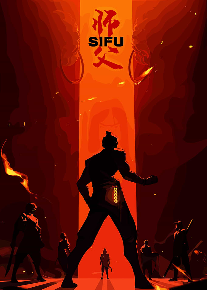Sifu Video Game Poster Art