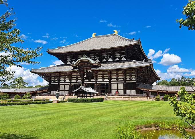 Todai-ji Temple in Nara Japan