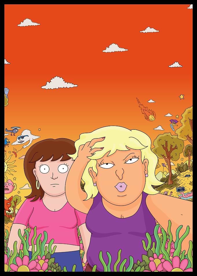 The Great North Selfie Illustration