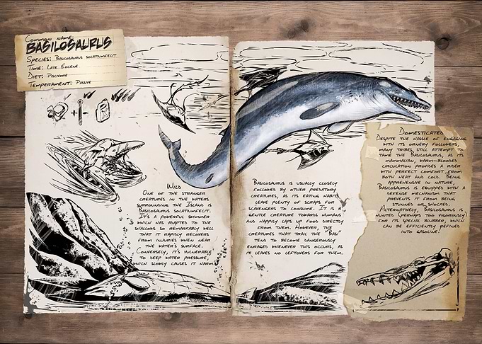ARK Survival Evolved Basilosaurus Dossier