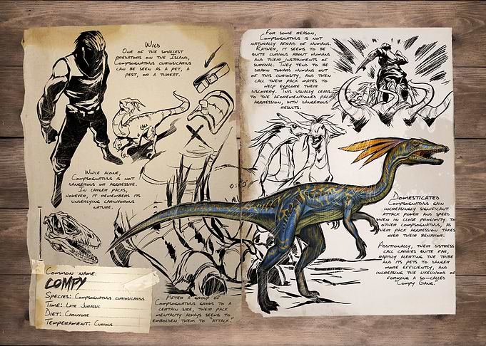 ARK Compsognathus Dossier