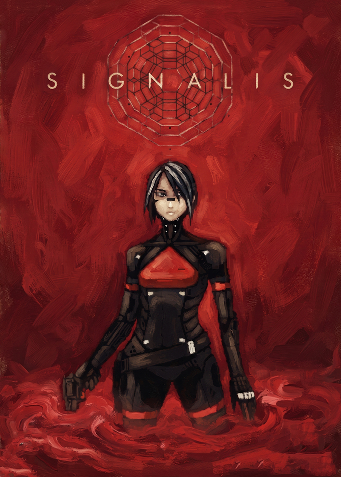 Signalis Elster Character Poster
