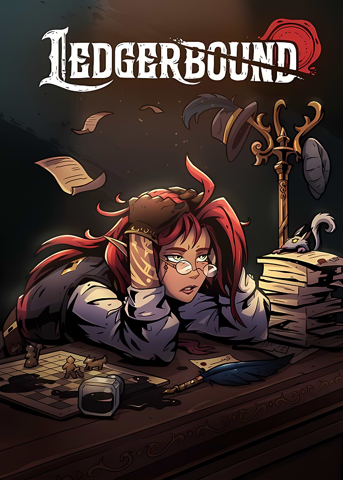 Ledgerbound Fantasy Game Illustration