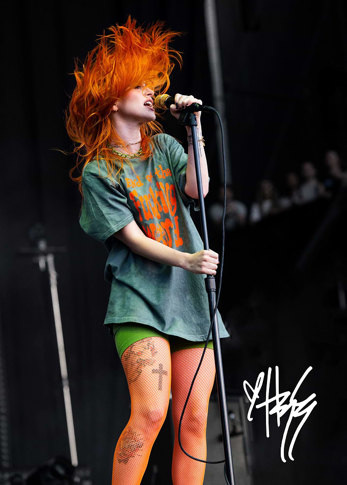 Hayley Williams Performing Live on Stage