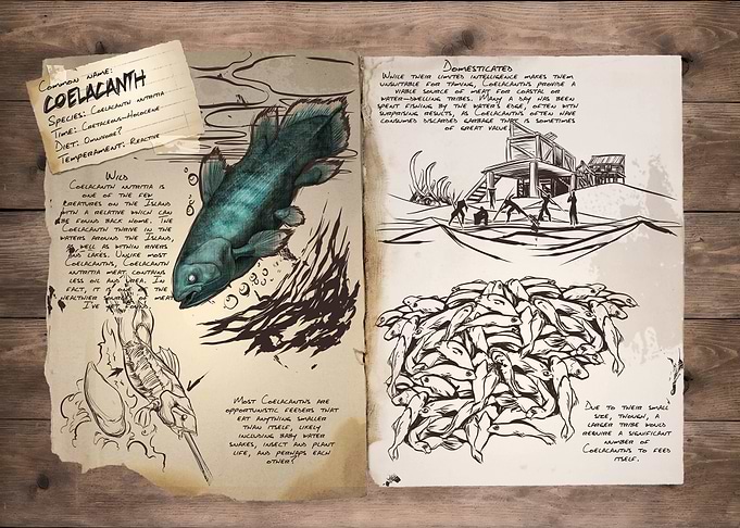 ARK Survival Evolved Coelacanth Dossier