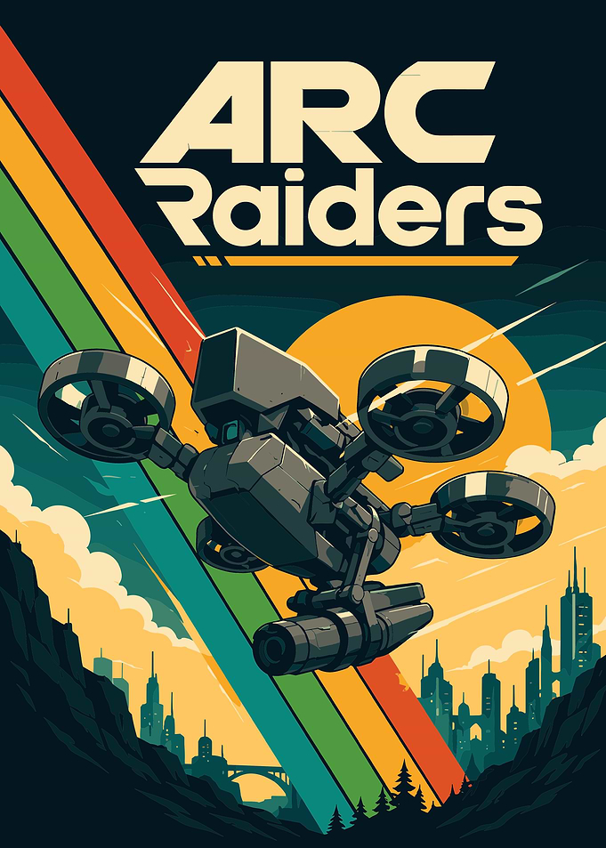 ARC Raiders Retro Gaming Poster