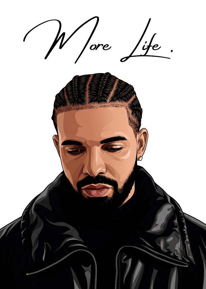 Drake More Life Illustration