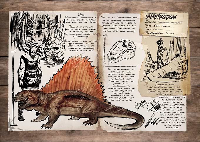 ARK: Survival Evolved Dimetrodon Dossier