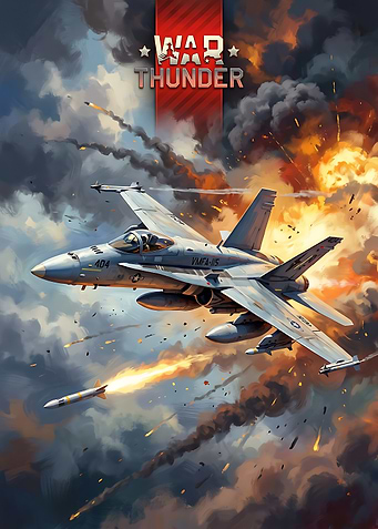War Thunder F/A-18 Hornet Combat