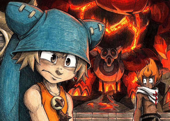 Yugo and Tristepin in Wakfu